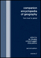Companion Encyclopedia of Geography: From the Local to the Global