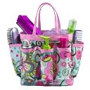 Shower Power Caddy Blue Flower by Three Cheers: Product Image