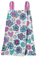 Graffiti Flower Spa Wrap Medium by Three Cheers: Product Image