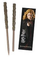 Harry Potter Wand Pen & Bookmark Set - Hermione by The Noble Collection: Product Image