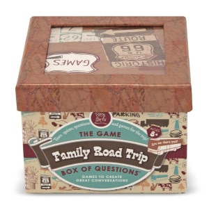 Family Road Trip Box of Questions