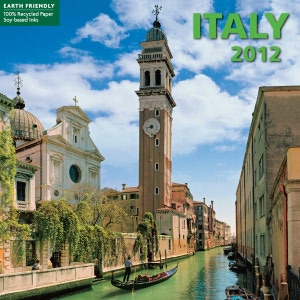 2012 Italy Mini Wall Calendar
