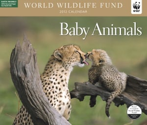 2012 Baby Animals WWF Wall Calendar