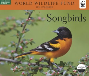 2012 Songbirds WWF Wall Calendar