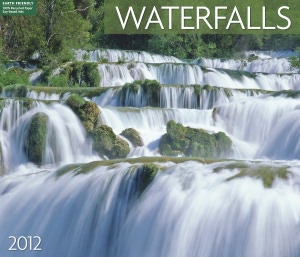 2012 Waterfalls Wall Calendar