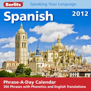 2012 Berlitz Spanish Phrase-A-Day Box Calendar