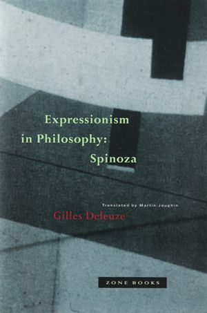 Expressionism in Philosophy: Spinoza