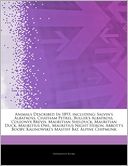 Articles On Animals Described In 1893, including: Salvin's Albatross, Chatham Petrel, Buller's Albatross, Coleonyx Brevis, Mauritian Shelduck, Mauritian Duck, Mauritius Owl, Mauritius Night Heron, Abbott's Booby, Kalinowski's Mastiff Bat