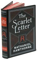 The Scarlet Letter (Barnes & Noble Leatherbound Classics Series) by Nathaniel Hawthorne: Book Cover