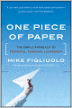 One Piece of Paper: The Simple Approach to Powerful, Personal Leadership