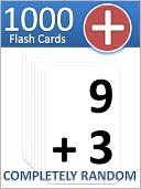 1000 Addition Flash Cards by FatMath: NOOK Book Cover