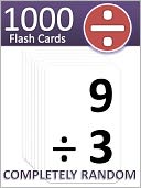 1000 Division Flash Cards by FatMath: NOOK Book Cover