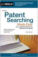 download Patent Searching Made Easy : How to do Patent Searches on the Internet and in the Library book
