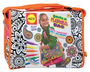 Color A Flower Bag