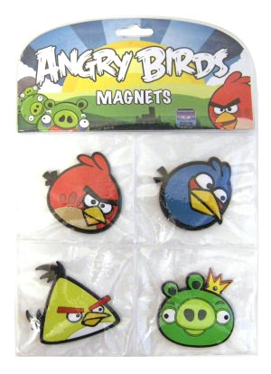 Angry Birds - 4 Pack Magnet Set