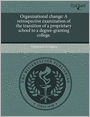 Organizational Change
