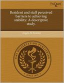 Resident And Staff Perceived Barriers To Achieving Stability