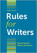 Rules for Writers by Diana Hacker: Book Cover
