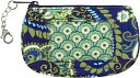 Vera Bradley Rhythm & Blues Clip Zip ID Case (5.5x3.25)