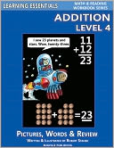 download Addition Level 4 : Pictures, Words & Review (Learning Essentials Math & Reading Workbook Series) book