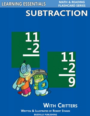 Subtraction Flash Cards: Subtraction Facts with Critters (Learning Essentials Math & Reading Flashcard Series)