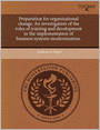 Preparation For Organizational Change