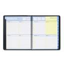 At-A-Glance 760105 QuickNotes Weekly/Monthly Appointment Book 8 x 9-7/8 Simulated Leather Black
