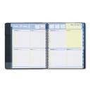 At-A-Glance 760505 QuickNotes Weekly/Monthly Appointment Book 8 x 9-7/8 Padded Vinyl Black