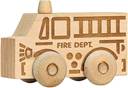 Maple Landmark 71203 Schoolhouse Naturals - Natural Scoots Fire Truck