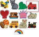 Maple Landmarks 25628 Hang-A-Name Medallion - Fire Truck