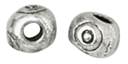Blue Moon Metal Spacer Beads-Silver Round Eye 24/Pkg by Blue Moon Beads: Product Image