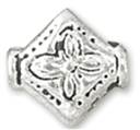 Blue Moon Metal Spacer Beads-Silver Diamond Shape 14/Pkg by Blue Moon Beads: Product Image