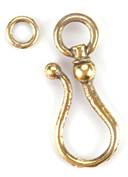 Blue Moon Gold Plated Metal Toggle Clasps-Hook & Ring Silver 2/Pkg by Blue Moon Beads: Product Image