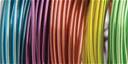 Plastic Coated Fun Wire Value Pack 9 Foot Coils-22 Gauge Translucent 5/Pkg by Toner: Product Image