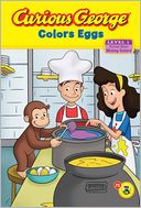 Curious George Colors Eggs Early Reader