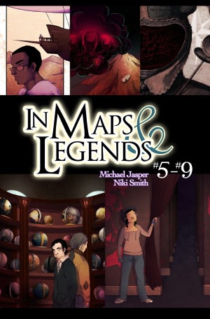 IN MAPS & LEGENDS 5-9 (of 9) (Comic Book / Graphic Novel) (German Version) (Collection)