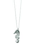 Seahorse Hinged Pendant Necklace by World End Imports: Product Image