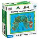 Eric Carle Double Image Puzzle: Caterpillar to Butterfly by University Games: Product Image