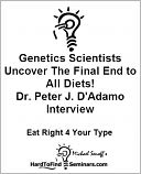Genetics Scientists Uncover The Final End To All Diets! Dr. Peter J. D'Adamo Interview: Eat Right 4 Your Type