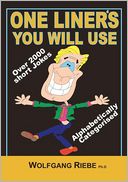 One Liners You Will Use by Wolfgang Riebe: Book Cover