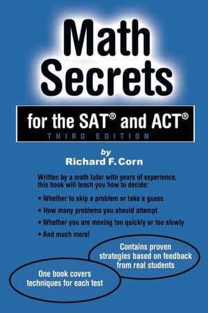 Math Secrets For The Sat And Act