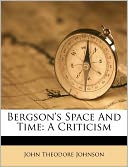Bergson's Space And Time