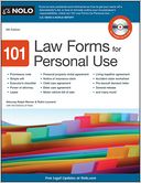 101 Law Forms for Personal Use