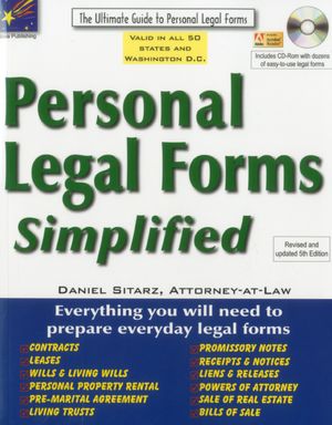 Personal Legal Forms Simplified: The Ultimate Guide to Personal Legal Forms