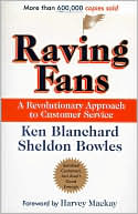 Raving Fans by Ken Blanchard: Book Cover