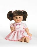 Madame Alexander My Little Girl Style Me Pretty Brunette 14 inch Doll by Madame Alexander: Product Image