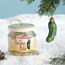 Christmas Pickle Ornament In Jar by Roman: Product Image