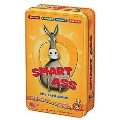 Smart Ass Trave Card Game Tin
