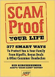 Scam-Proof Your Life by Sid Kirchheimer: Book Cover