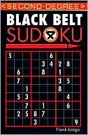Second-Degree Black Belt Sudoku by Frank Longo: Book Cover